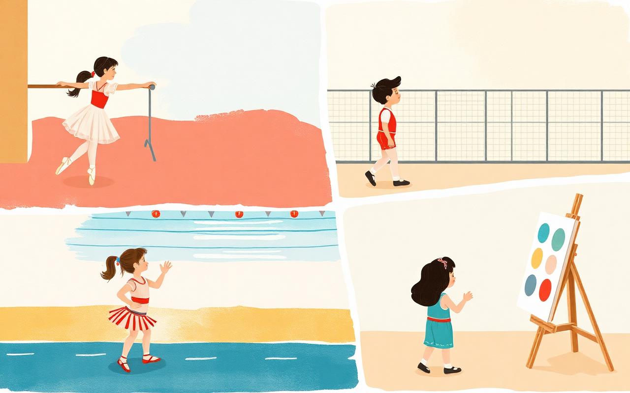 Children running in a tree-shaded park in central Limassol